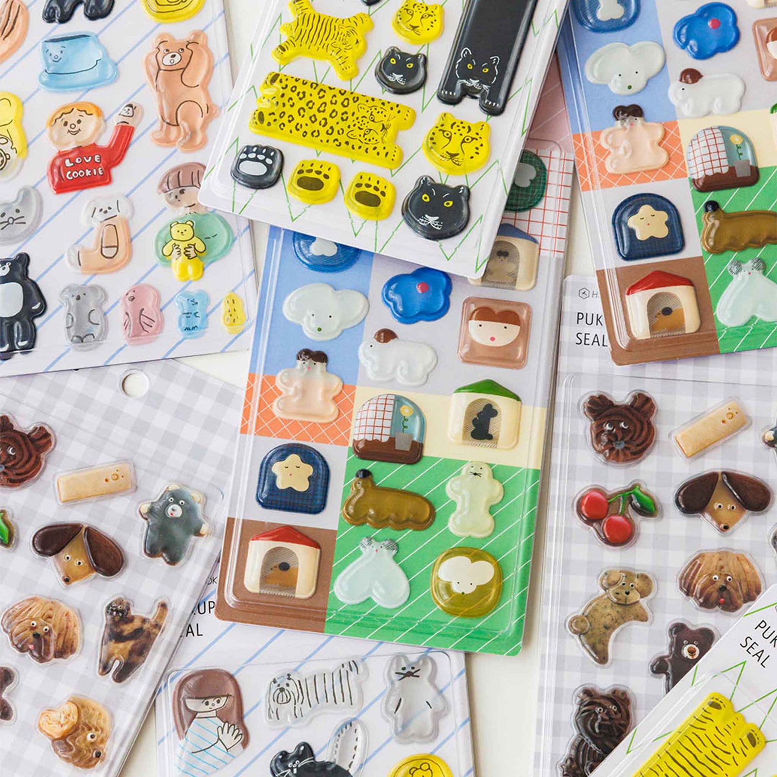 PUKUPUKU SEAL シールセット 12シート ストア限定】PUKUPUKU SEAL オヤツ｜HITOTOKI公式オンラインストア