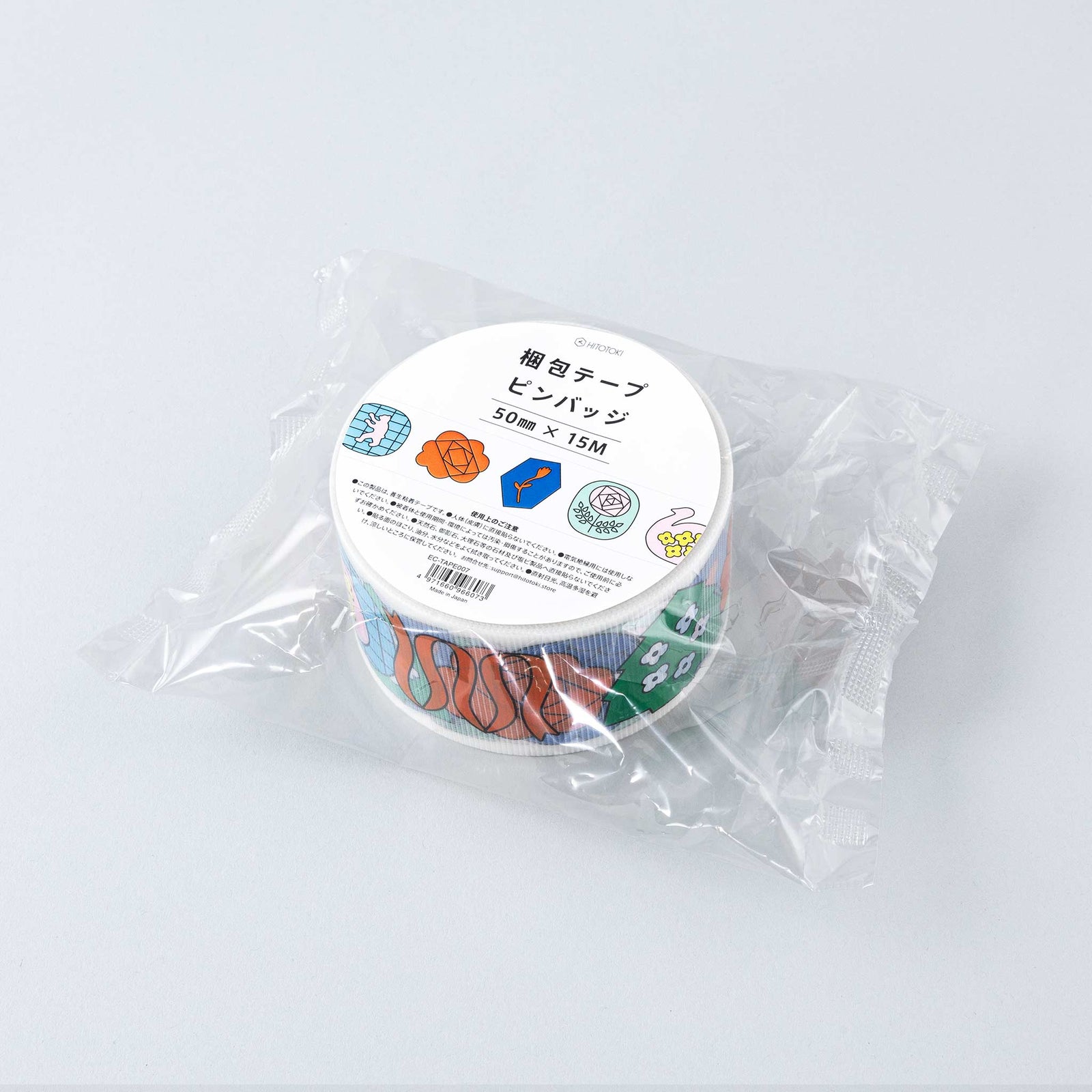 HITOTOKIオリジナル梱包テープ ピンバッジ｜HITOTOKI公式