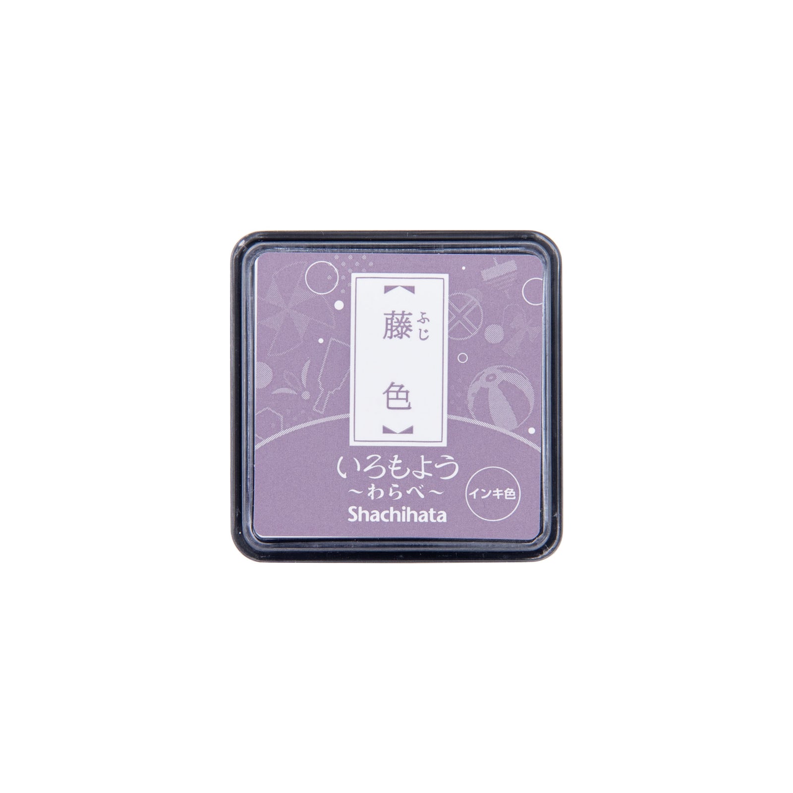 シヤチハタ スタンプパッド いろもよう わらべ 藤色 – HITOTOKI 公式