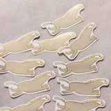 箔押しキラキラステッカー ウマ