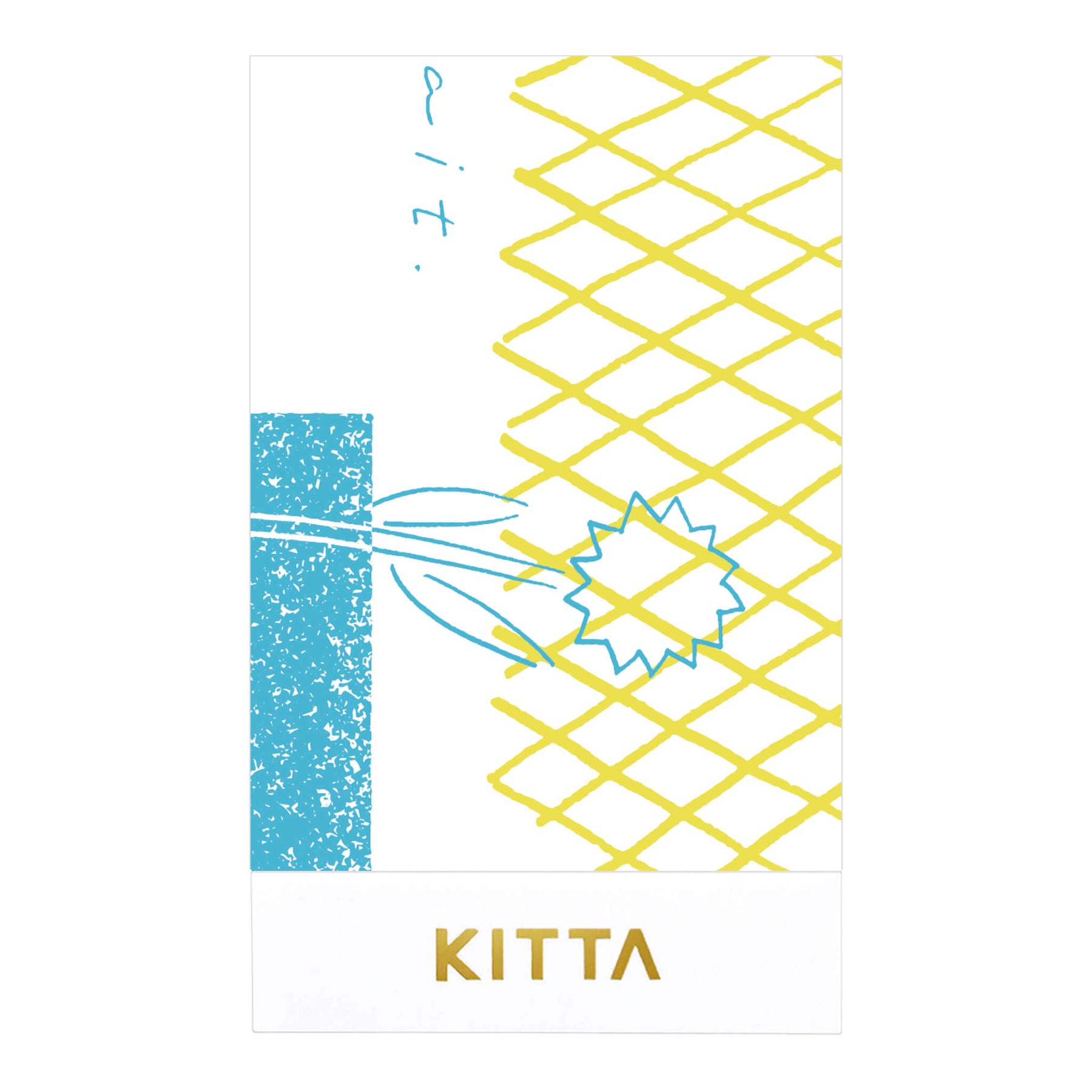 KING JIM KITTA Washi Tape Set - Message 2