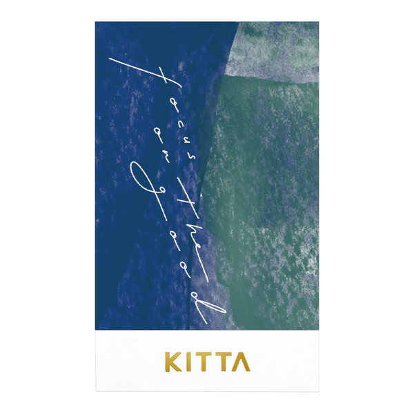 KITTA COLLAGE メッセージ（ゴールド箔）