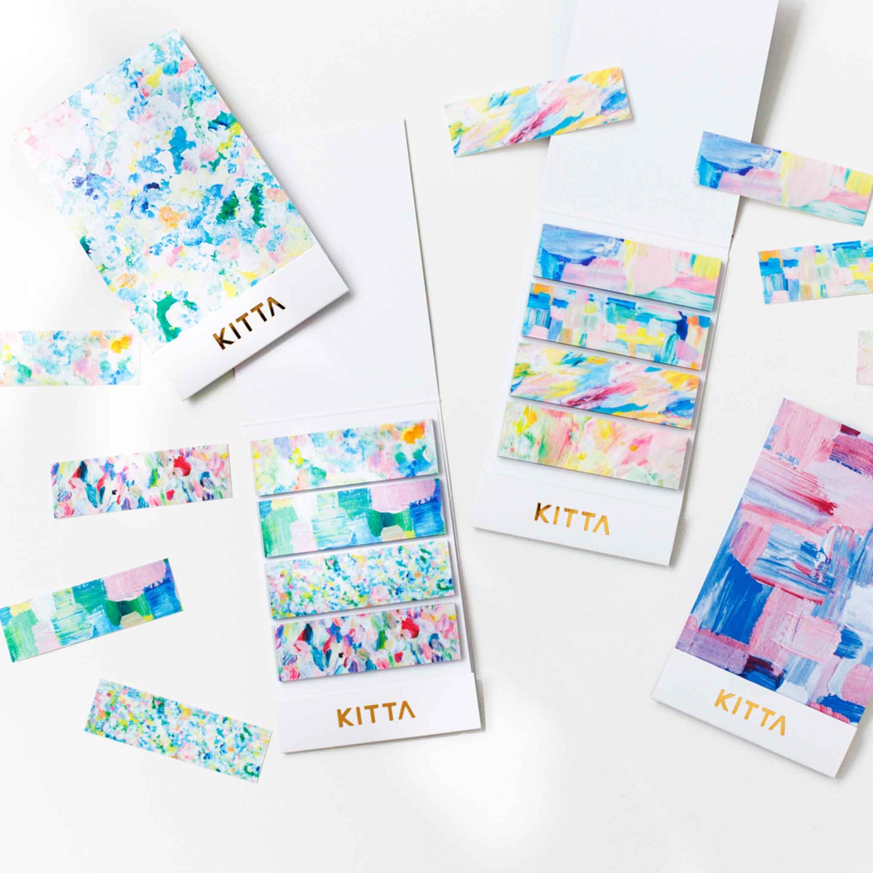 KING JIM KITTA Washi Tape Set - Paint