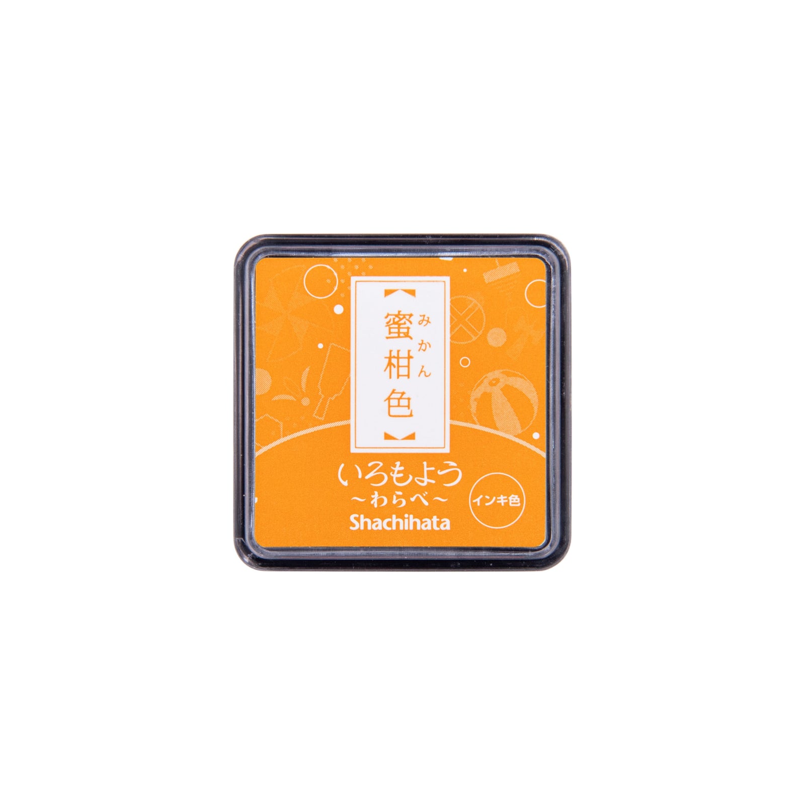 シヤチハタ スタンプパッド いろもよう わらべ 蜜柑色 – HITOTOKI 公式