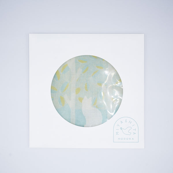 窓から見える風景のハンカチ(yellow)（宮下和）