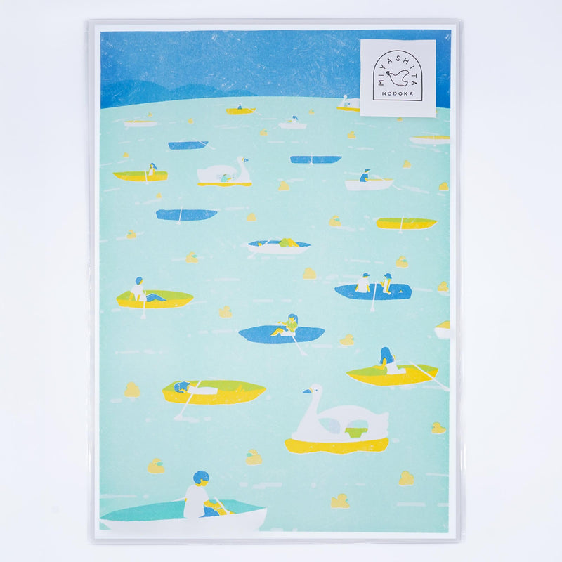 リソグラフポスター A3サイズ 8（宮下和）