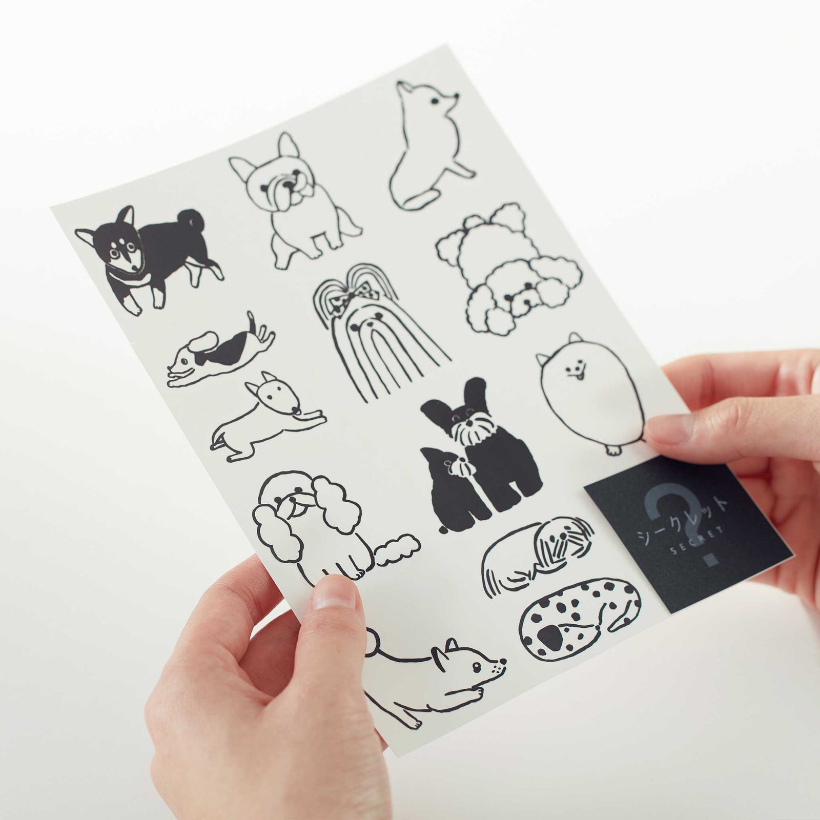 おおきめシール LSS004 ドッグ｜HITOTOKI公式オンラインストア