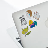 おおきめシール フラワー