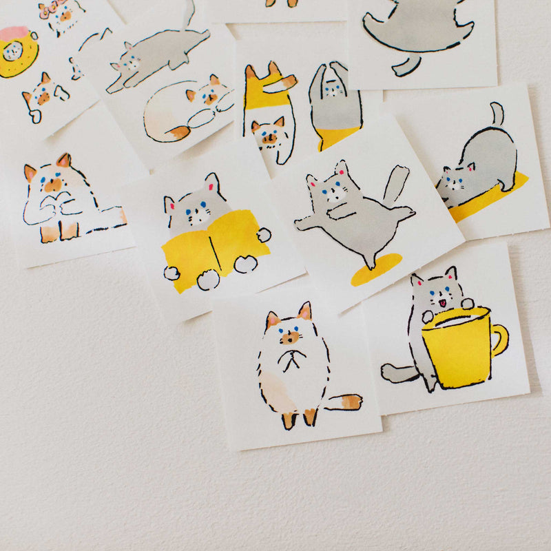 おおきめシール キャット