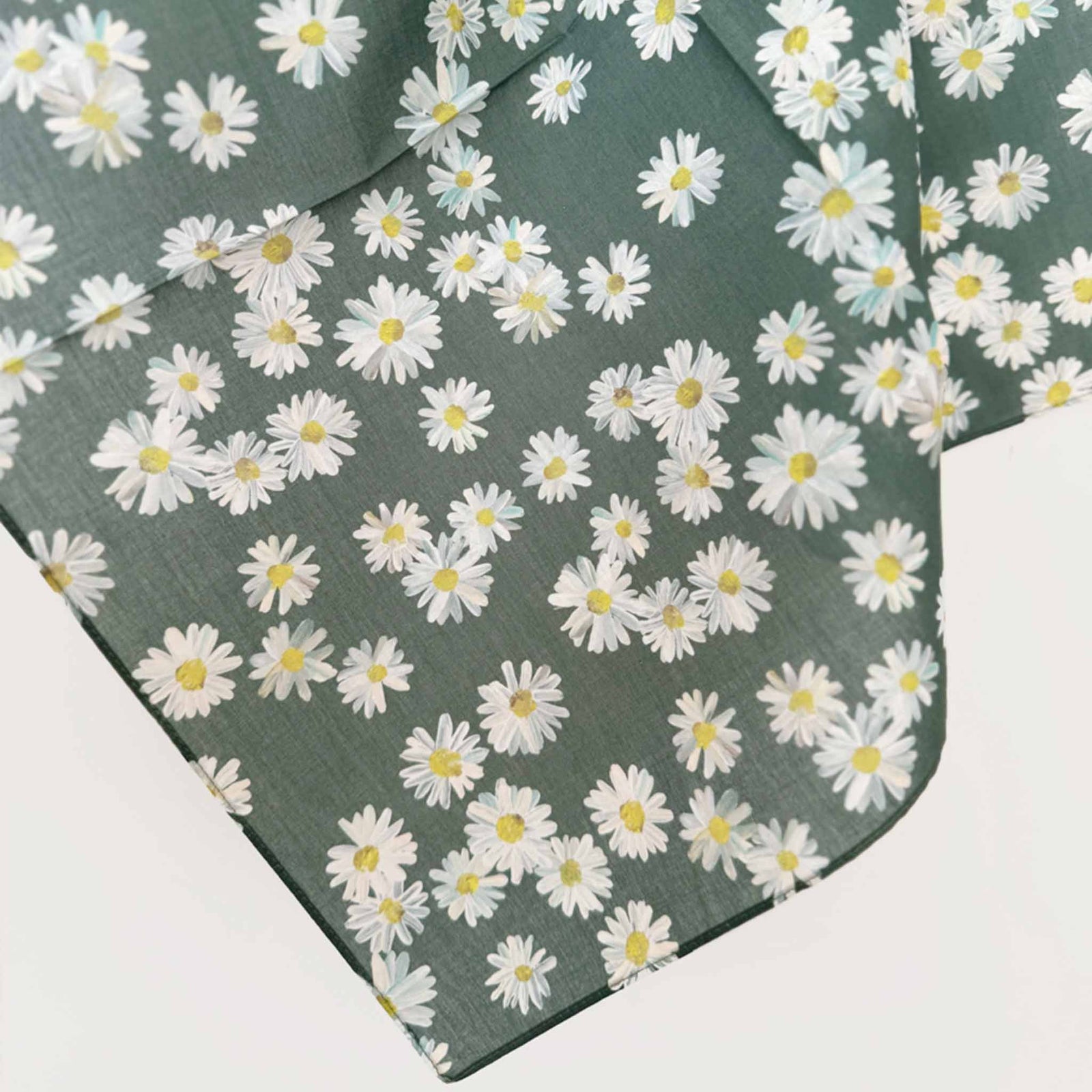 Handkerchief Marguerite（green×white）(大槻優美)｜HITOTOKI公式