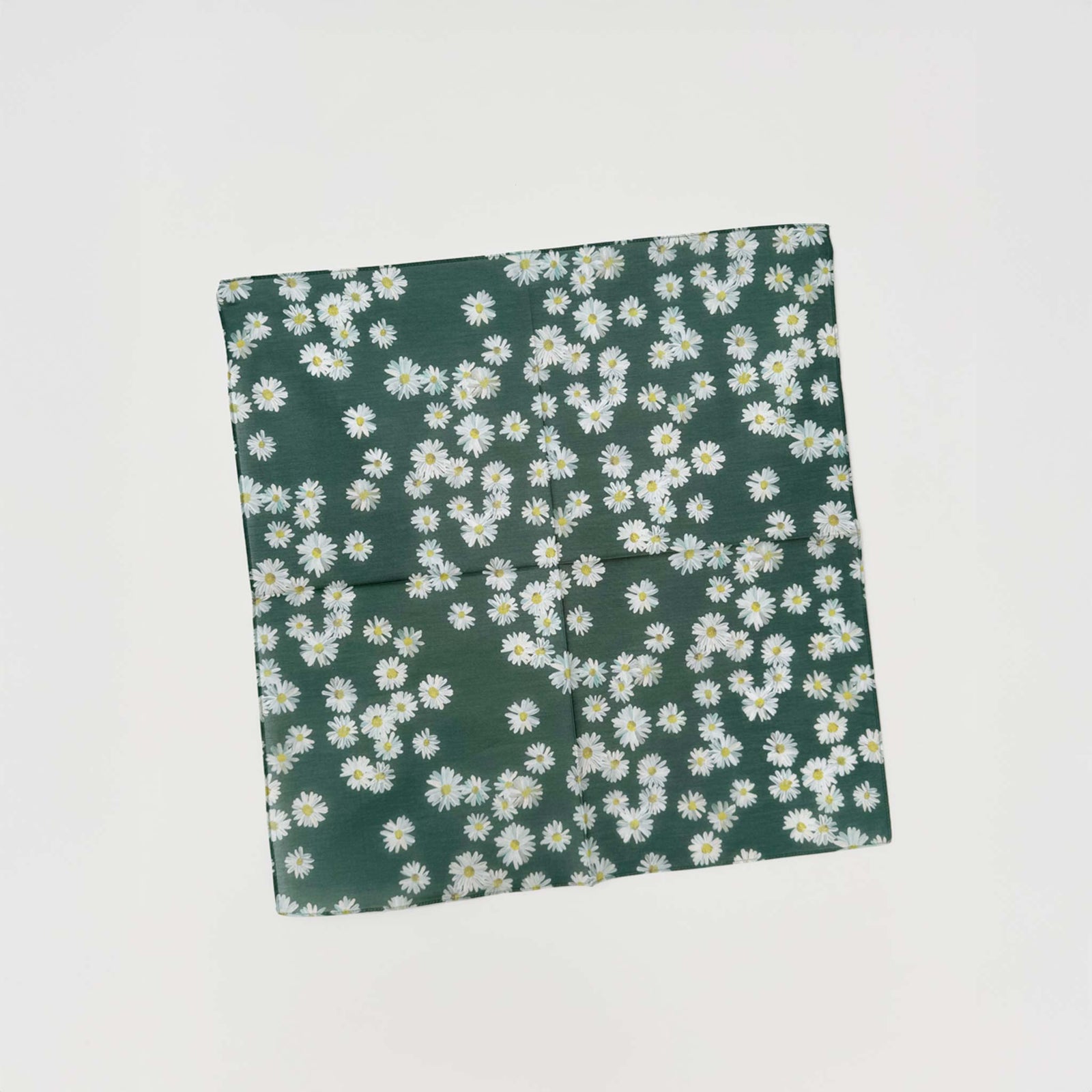 Handkerchief Marguerite（green×white）(大槻優美)｜HITOTOKI公式