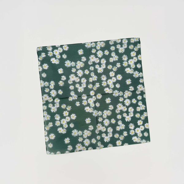 Handkerchief Marguerite（green×white）(大槻優美)｜HITOTOKI公式