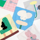 ミニハンカチ ふむふむ (しまむらひかり)