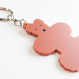 アクリルキーホルダー くまのぬいぐるみ（しまむらひかり）