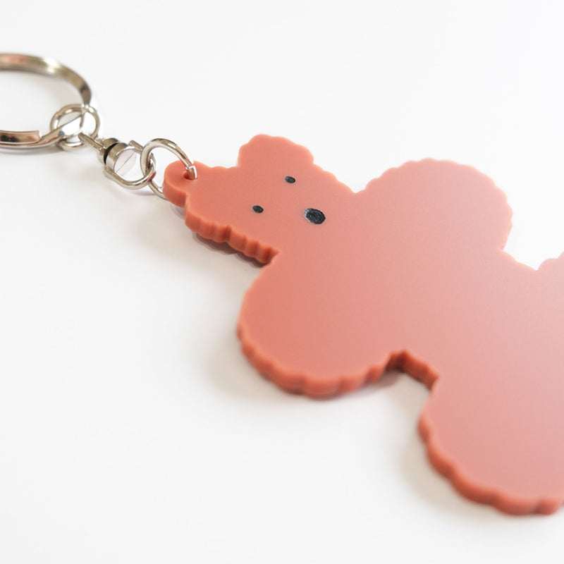 アクリルキーホルダー くまのぬいぐるみ（しまむらひかり）