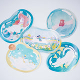 型抜きポストカード5枚セット 「シャボン玉」（宮下和）