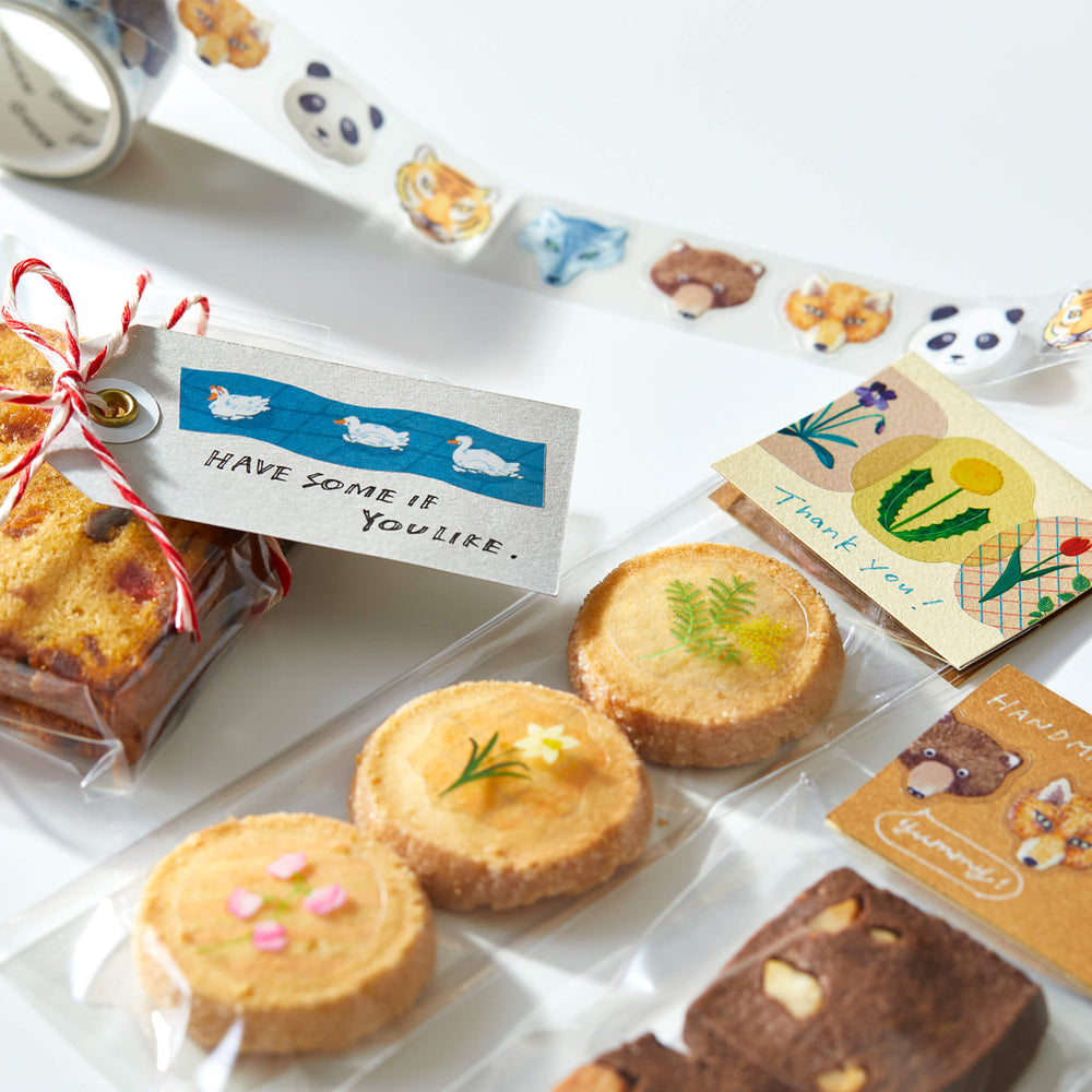 KING JIM SODA Sticker PET Tape - Flower (3cm)