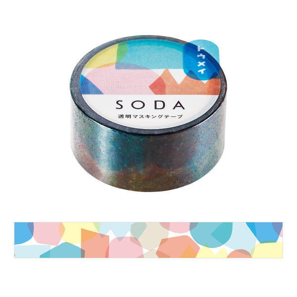 SODA セロファン (20mm) CMT20-002 透明 マスキングテープ 