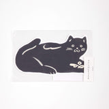 HITOTOKI公式オンラインストア｜猫ポストカード 黒猫（中村玲子）