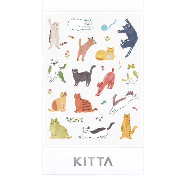 HITOTOKI公式オンラインストア｜KITTA Seal KITD014 アイコン(ネコ)