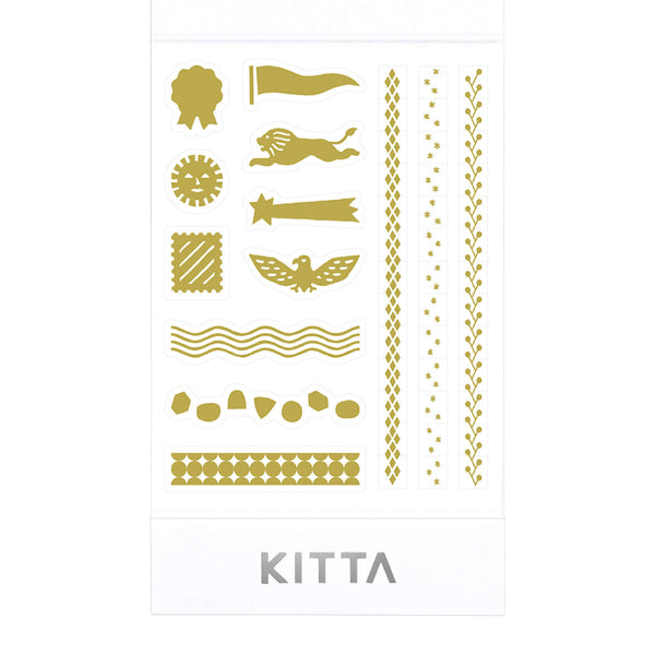 HITOTOKI公式オンラインストア｜KITTA Seal KITD018 バーチカル(ゴールド)