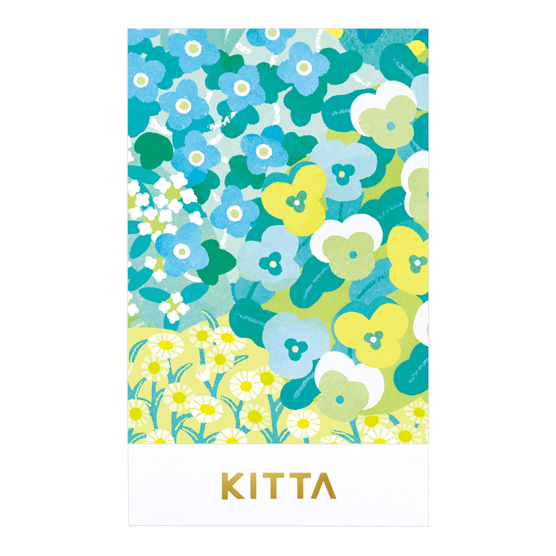 KING JIM KITTA Special Sticker Set - Garden