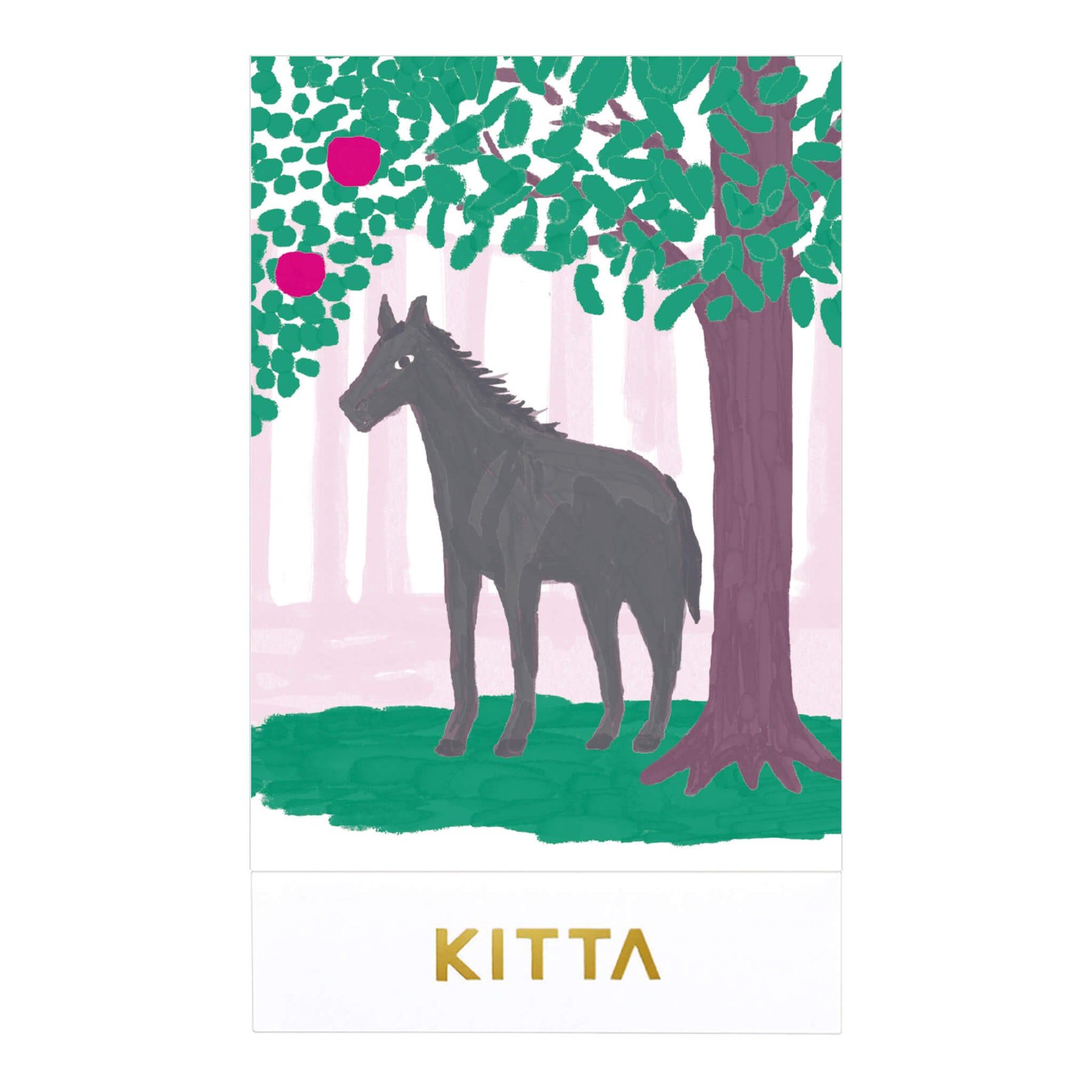 KING JIM KITTA Special Sticker Set - Animal